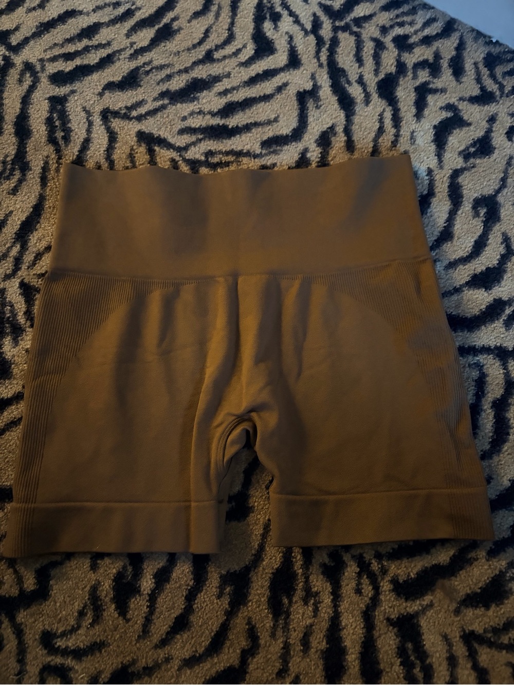 SET Active Olive Seamless High-Waist Bike Shorts